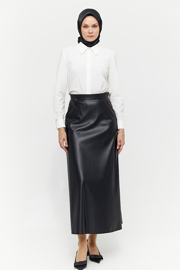 Cepli Deri Etek - 2