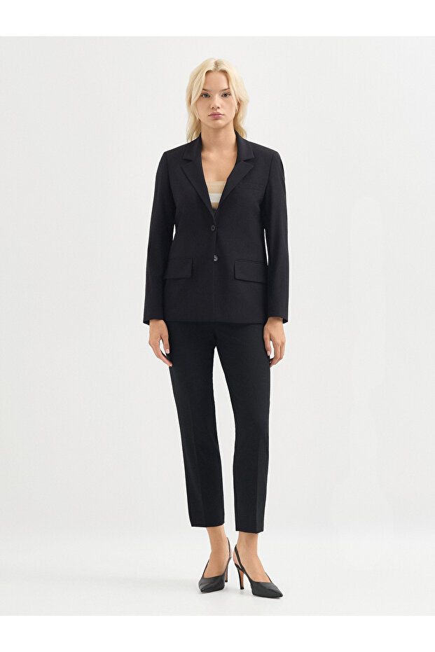 Kadın Ceket-Siyah - 5