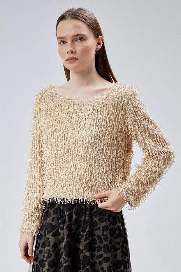 Simli Sakallı Bluz - 3