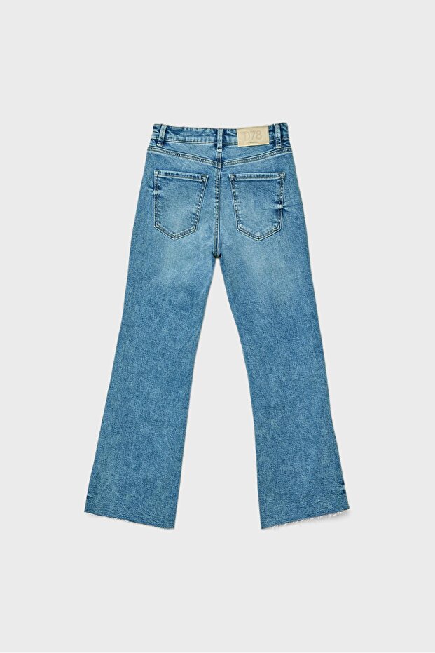 D78 بنطال جينز قصير واسع - 7