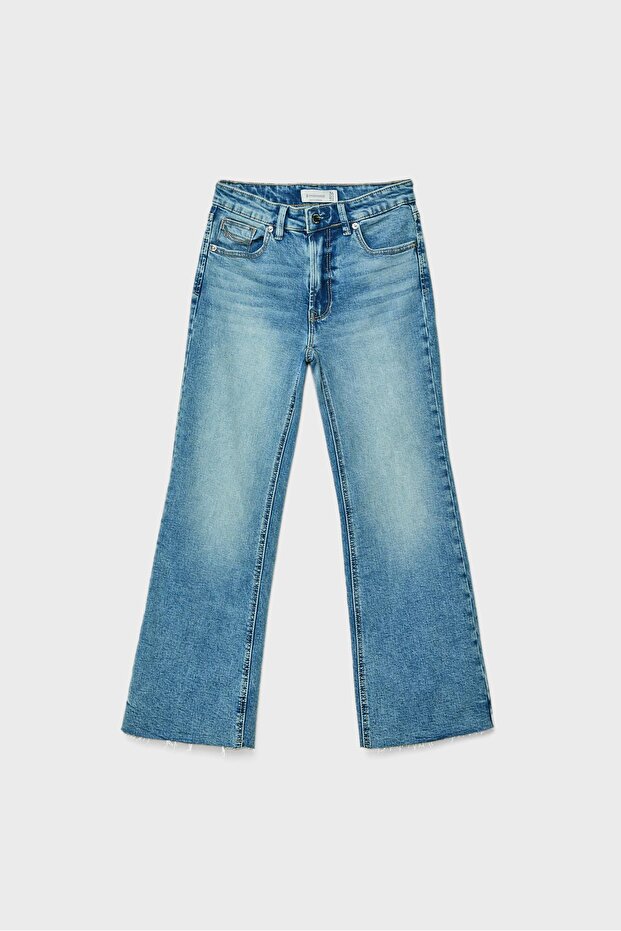 D78 بنطال جينز قصير واسع - 6