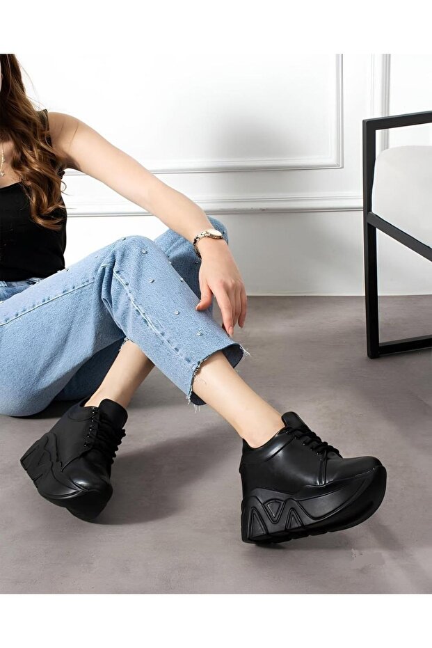 Wedge Heeled Women's Sneakers