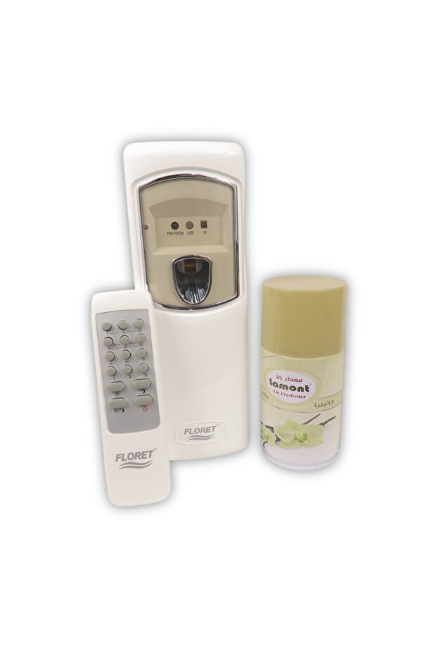 جهاز معطر جو مع بخاخ معطر (فانيليا, جهاز مع ريموت)