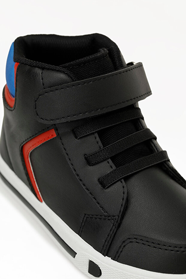 GEOM.P5PR Siyah Erkek Çocuk High Sneaker - 7