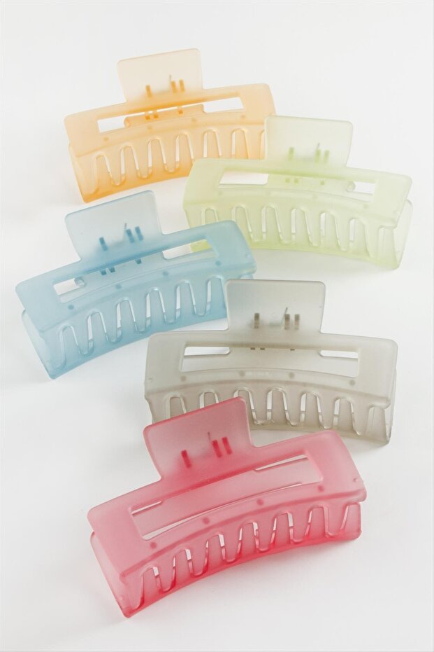 مشبك ملابس مستطيل غير لامع مقاس 10 سم - 1