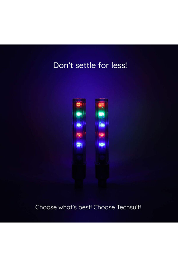 Bicycle Valve Cap (set2) - Firefly Light (THVB2) - Multicolor - 6