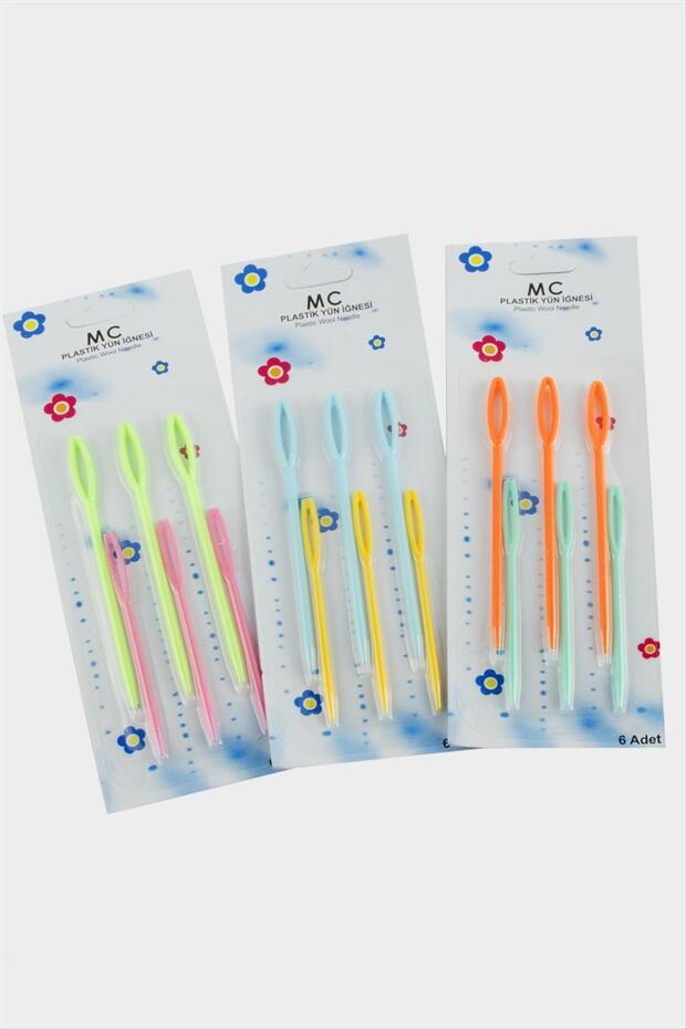 إبرة صوف بلاستيكية - 1