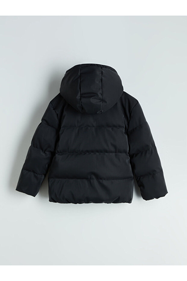 İzr Yeni Sezon Kapüşonlu Kız Çocuk Kaban - 2