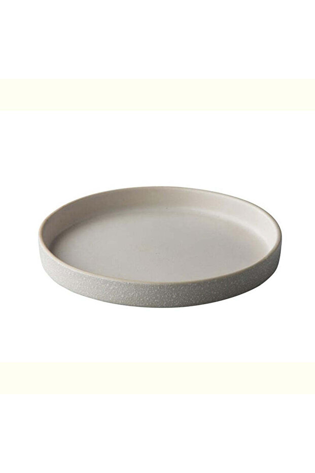 Bristol White Reversible Plate with Raised Edge – 22 cm