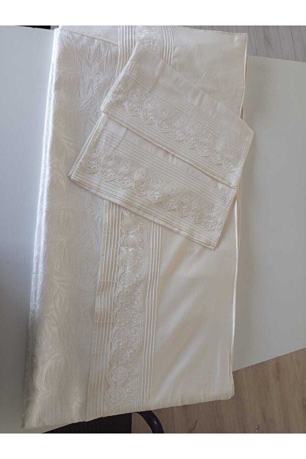 pike takımı çift kişilik güpürlü - 1