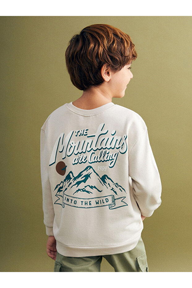 New Season Crew Neck Boys' Sweatshirt