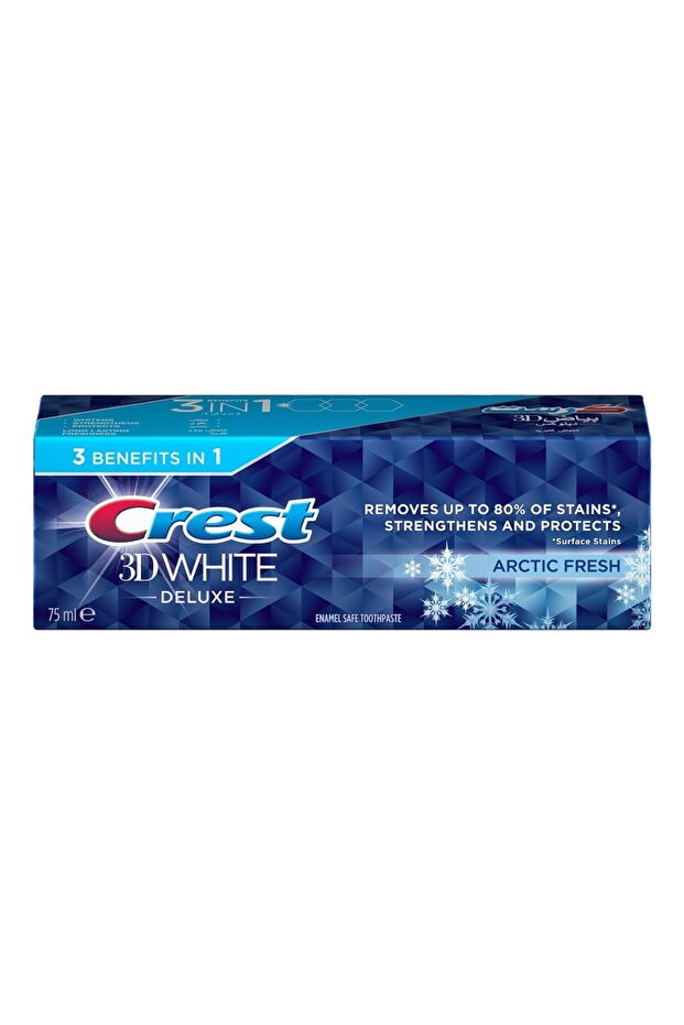 CREST TOTHPASTE 3D WHITE DELUXE ARCTIC FRESH 75ML