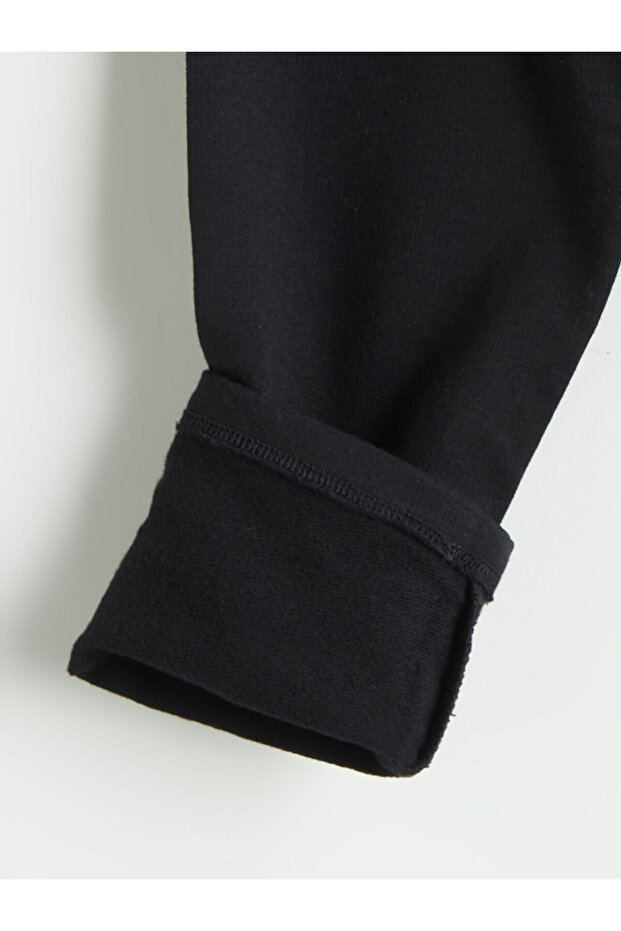 Beli Lastikli Basic Kız Bebek Tayt - 5