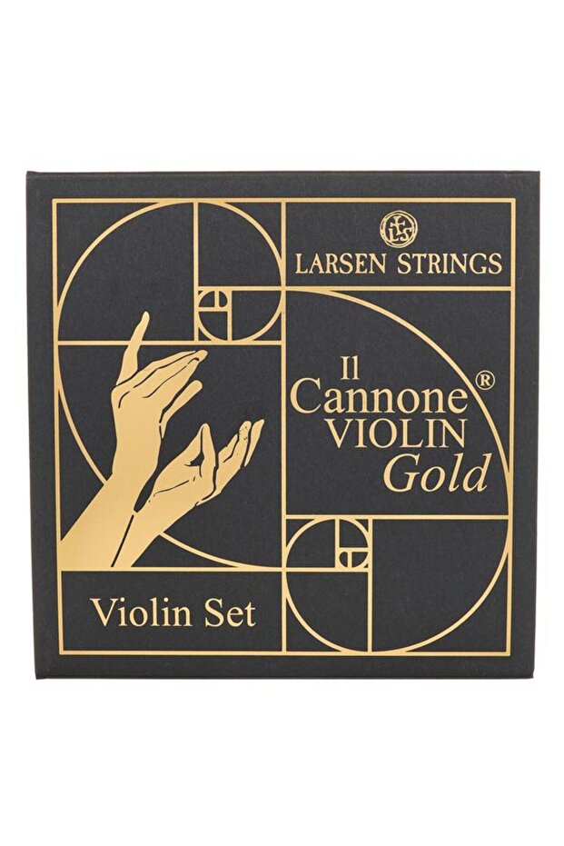 Violin Strings Il Cannone Gold Set