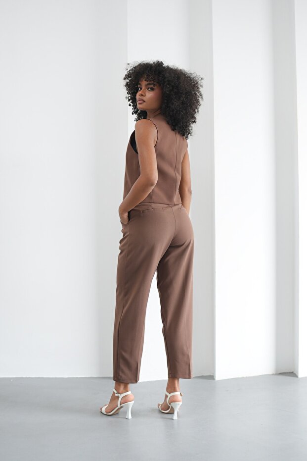 سترة بأزرار على شكل فراشة - 4