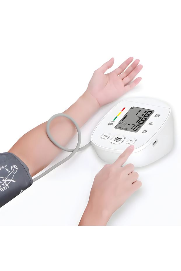 Arm Blood Pressure Monitor BLEKSY™ 809 Automatic, LCD Display, Irregular Pulse Detection 90 Memories - 2