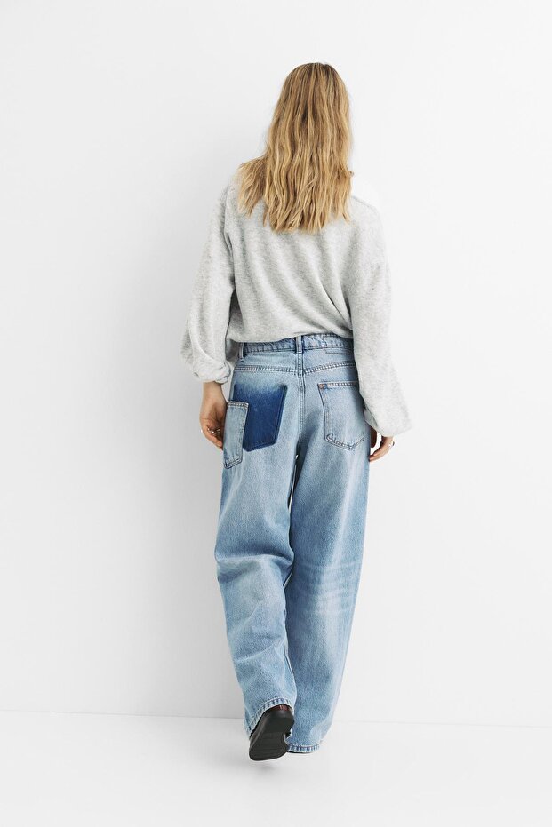 Cepli bol kesim jean - 4