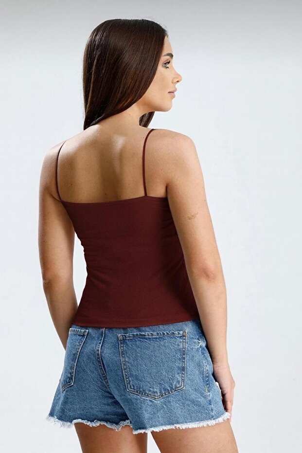 Çift Katlı İp Askılı Atlet - 3