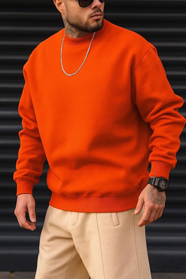 3 Yarn Combed Cotton Unisex Sweatshirt