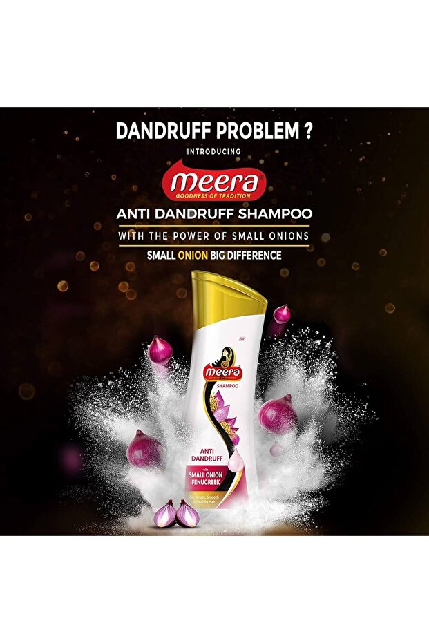 Anti-Dandruff Shampoo, With Small Onion and Fenugreek, 180 ml