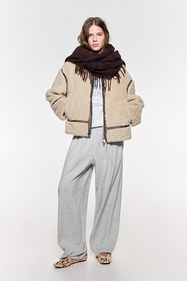 Püsküllü atkı - 2