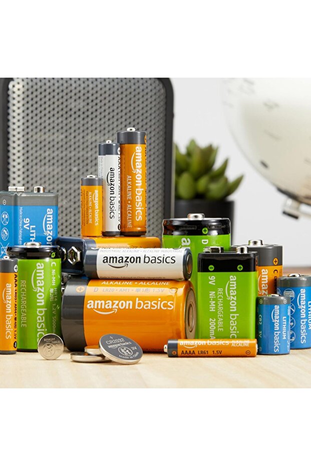 بطاريات قلوية من النوع D - 12 قطعة - 5