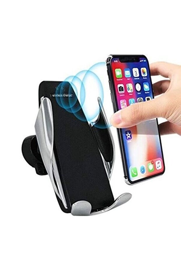 Sensörlü Wireless Şarjlı Telefon Tutacağı - 3