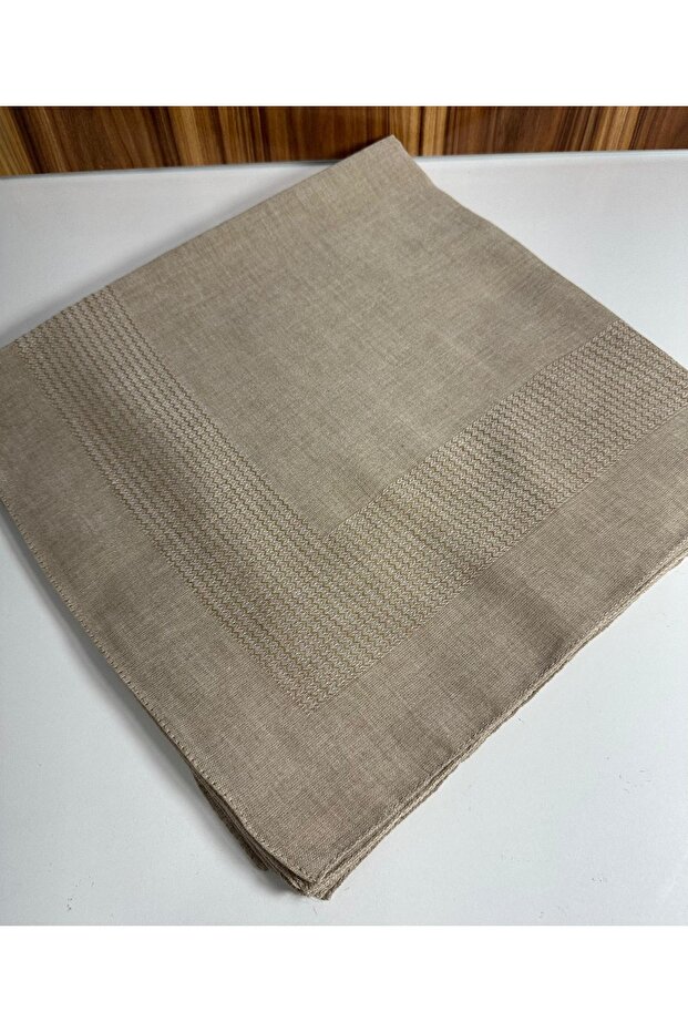 وشاح قطني كبير الحجم - 120 × 120 - 5656 10