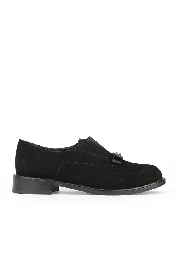 , Women's Genuine Leather Shoes 1531030Z2584 Black