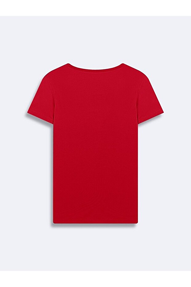 Kırmızı T-shırt - 2