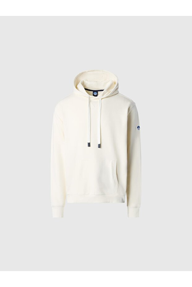 Kapüşonlu Pamuk Sweatshirt - 3