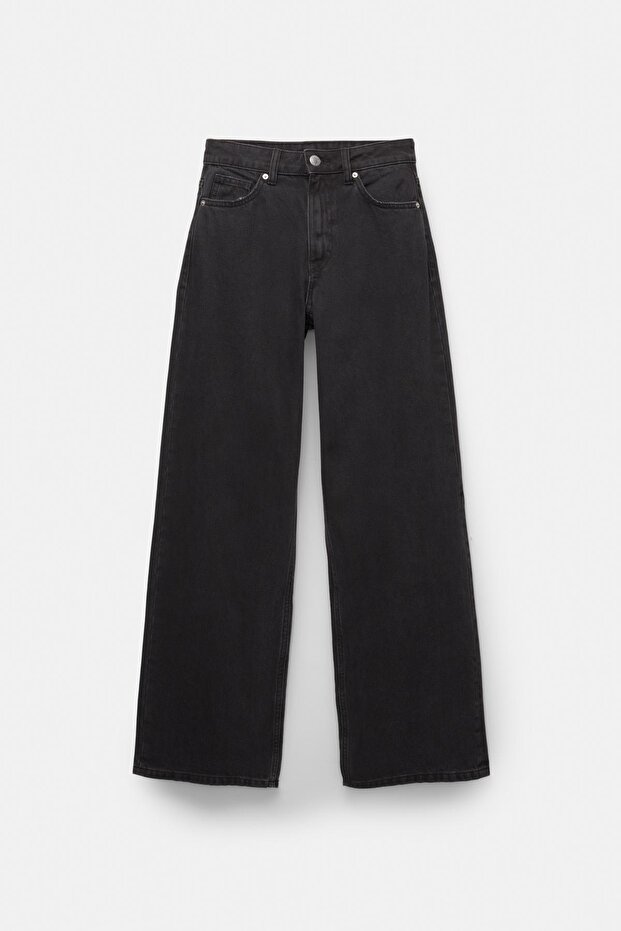 Geniş paça jean - 6