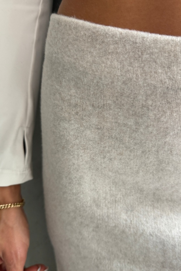 Uzun Örme Yumoş Etek - 3