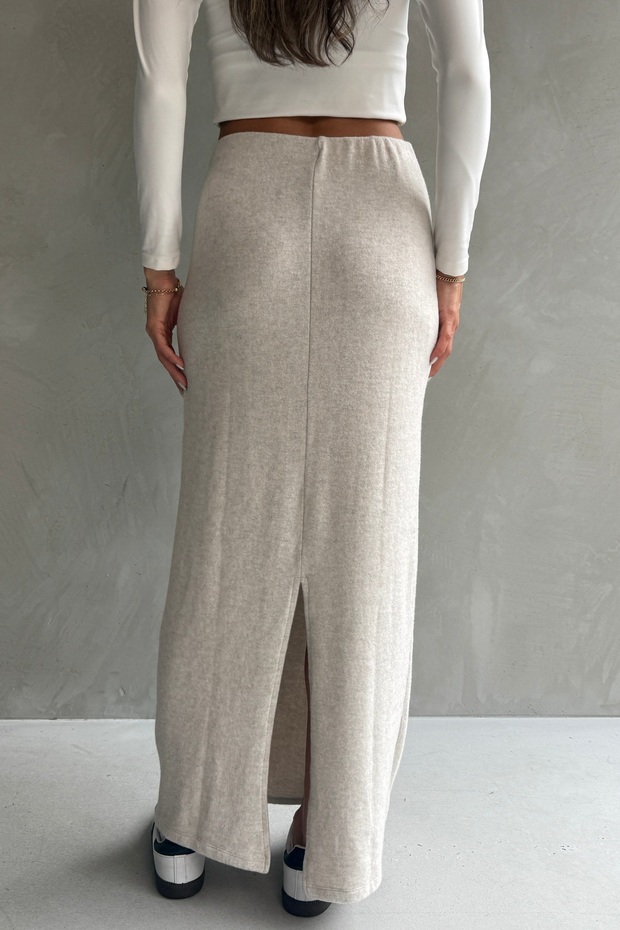 Uzun Örme Yumoş Etek - 2