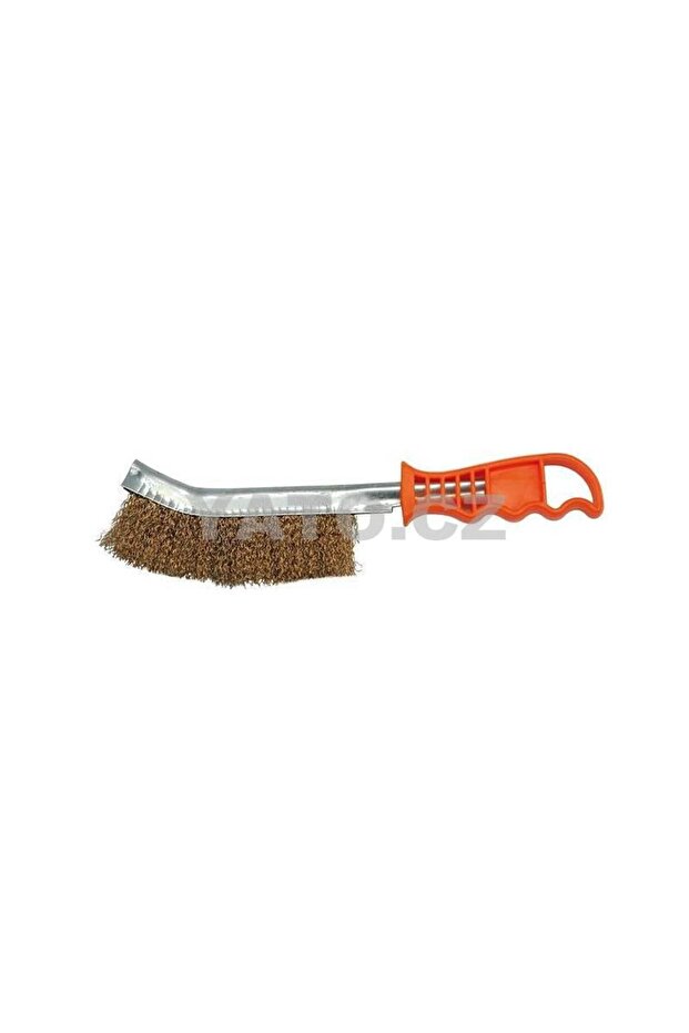 Wire brush with plastic handle - 1