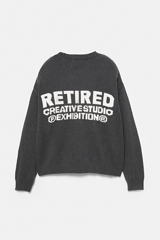 Fitilli örgü kazak - 6