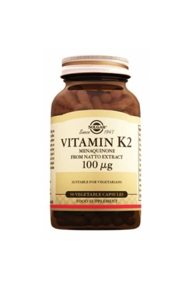 Vitamin K2 100 mcg 50 Kapsül - 2