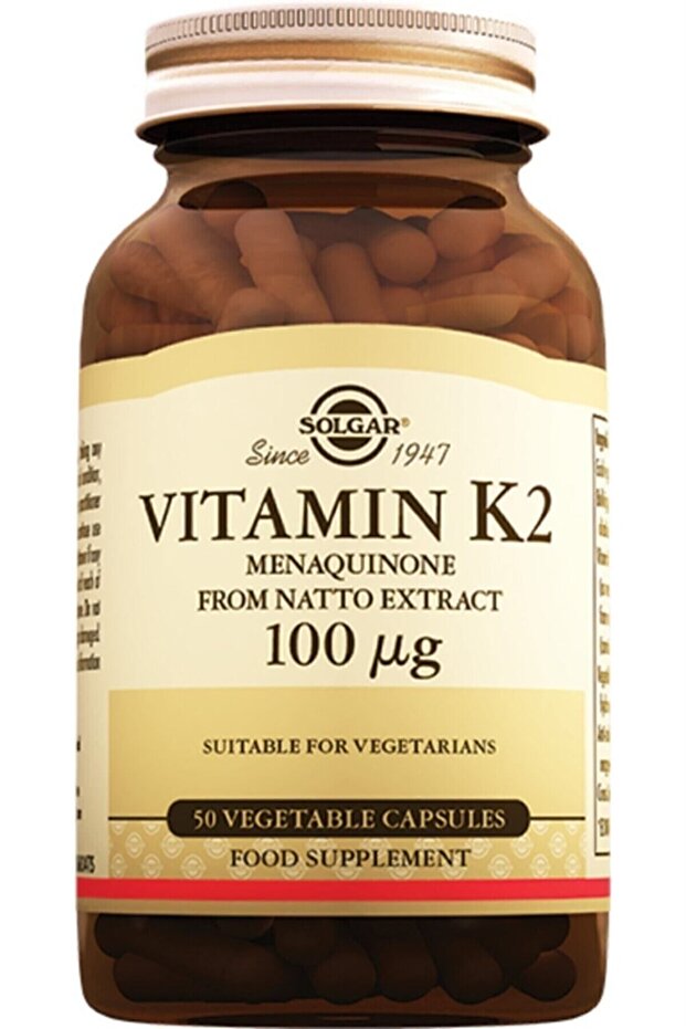 Vitamin K2 100 mcg 50 Kapsül - 1