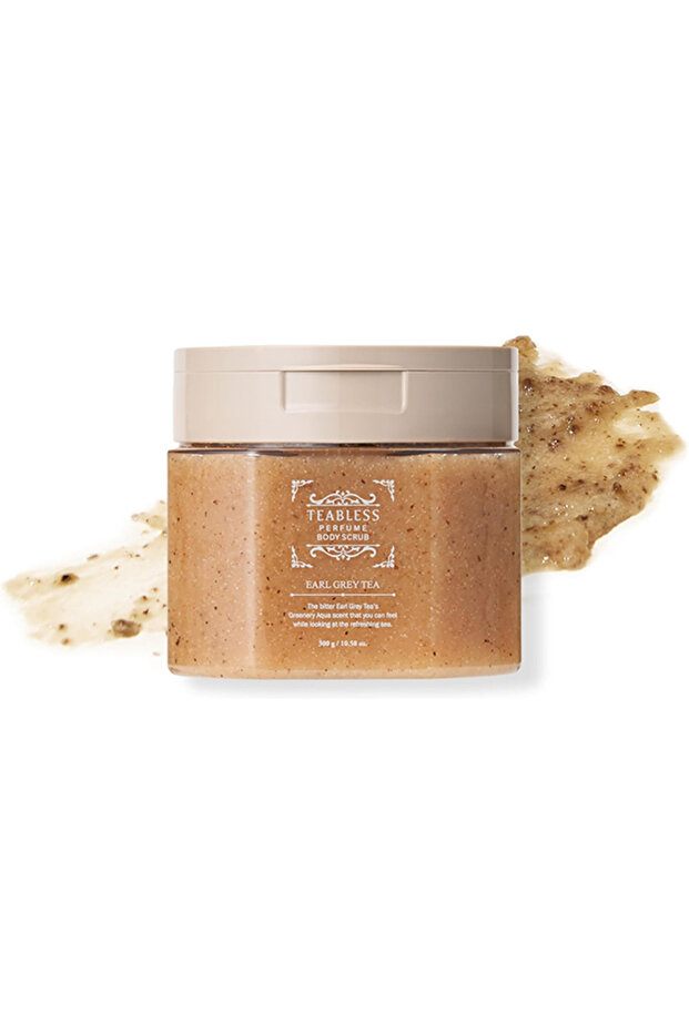 Earl Grey Tea Jam Body Scrub Wash 300g | Exfoliating & Hydrating Cleanser | Korean Skincare