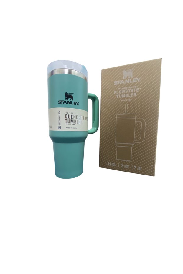 Stanley Quencher H2.0 Flow State Stainless Steel Vacuum Insulated Tumbler with Lid & Straw, 40oz