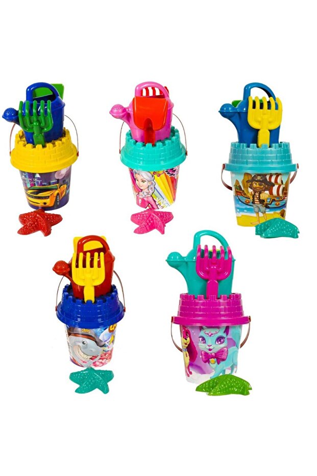 Large Bucket Beach Set and Accessories - 1010 (Lisinya)
