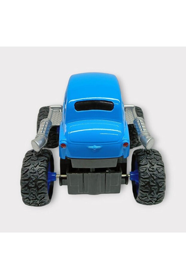 Pull Drop Cross Buggy Car - Blue (Lisinya) - 4