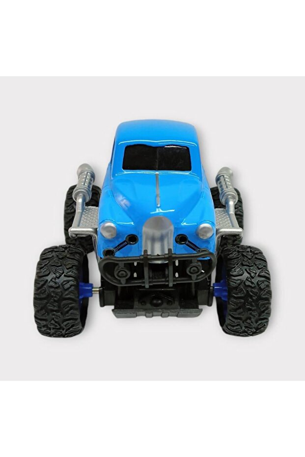 Pull Drop Cross Buggy Car - Blue (Lisinya) - 5