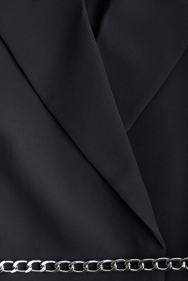 Kemerli Blazer - 2
