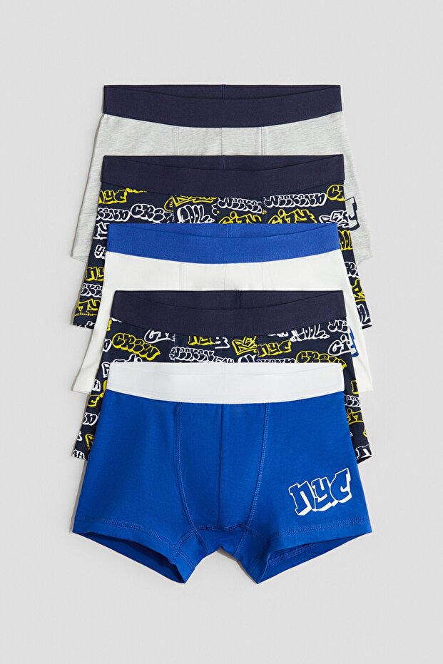 5'li Kısa Boxer Şort - 1