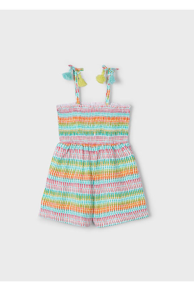 Girl's Colorful Jumpsuit 3877