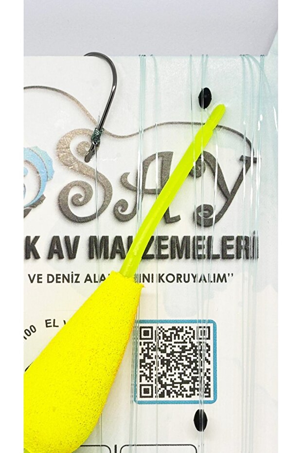 5 Adet Şamandıralı Şıp Şıp Takımı – Hazır Mantar Üstü İğneli Deniz Olta Seti - 3