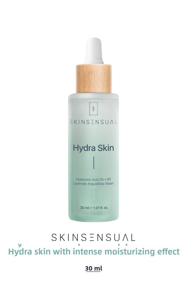 Hydra Skin Moisture Serum (Hyaluronic Acid 2%) Intensive Moisturizing for All Skin Types