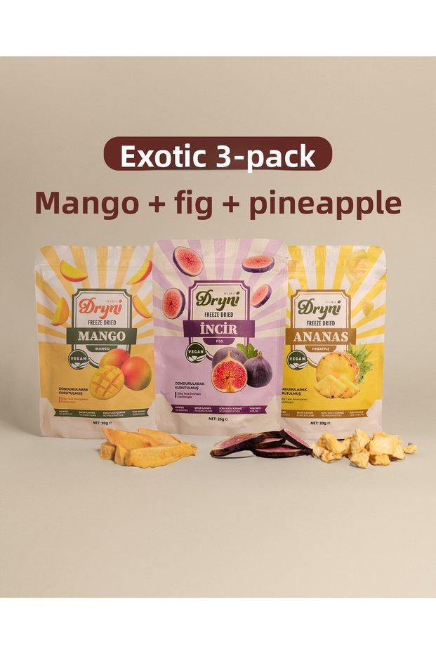 Freeze Dried Dryni Exotic Triple Set