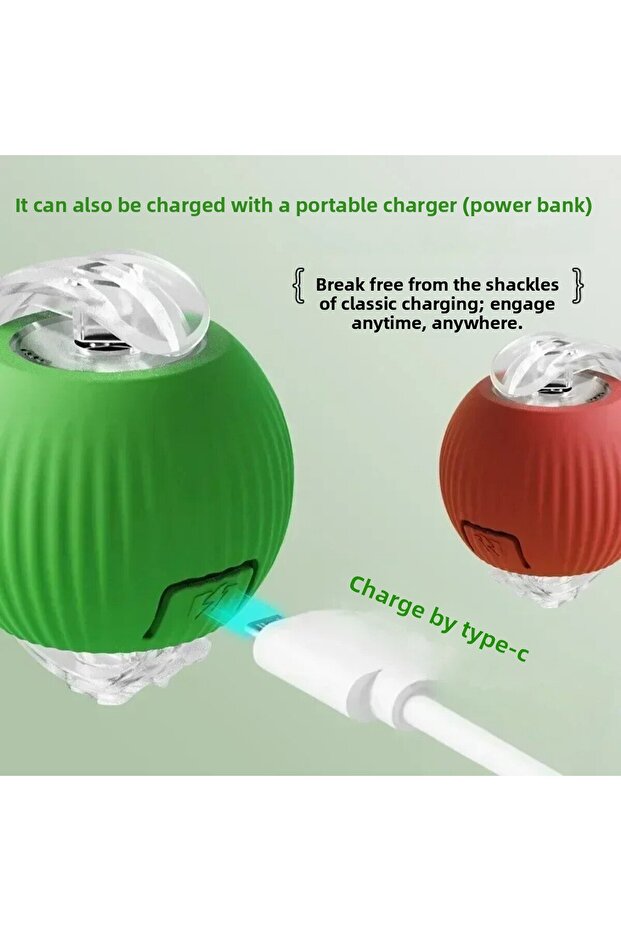 Smart Self-Rotating Cat Toy 360 °   Movement with Bird Sounds: Fun and Exercise - 8